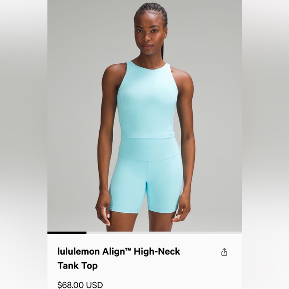 LuluLemon Align Top Size 6 - Picture 2 of 2